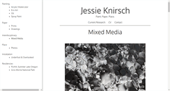 Desktop Screenshot of jessieknirsch.com